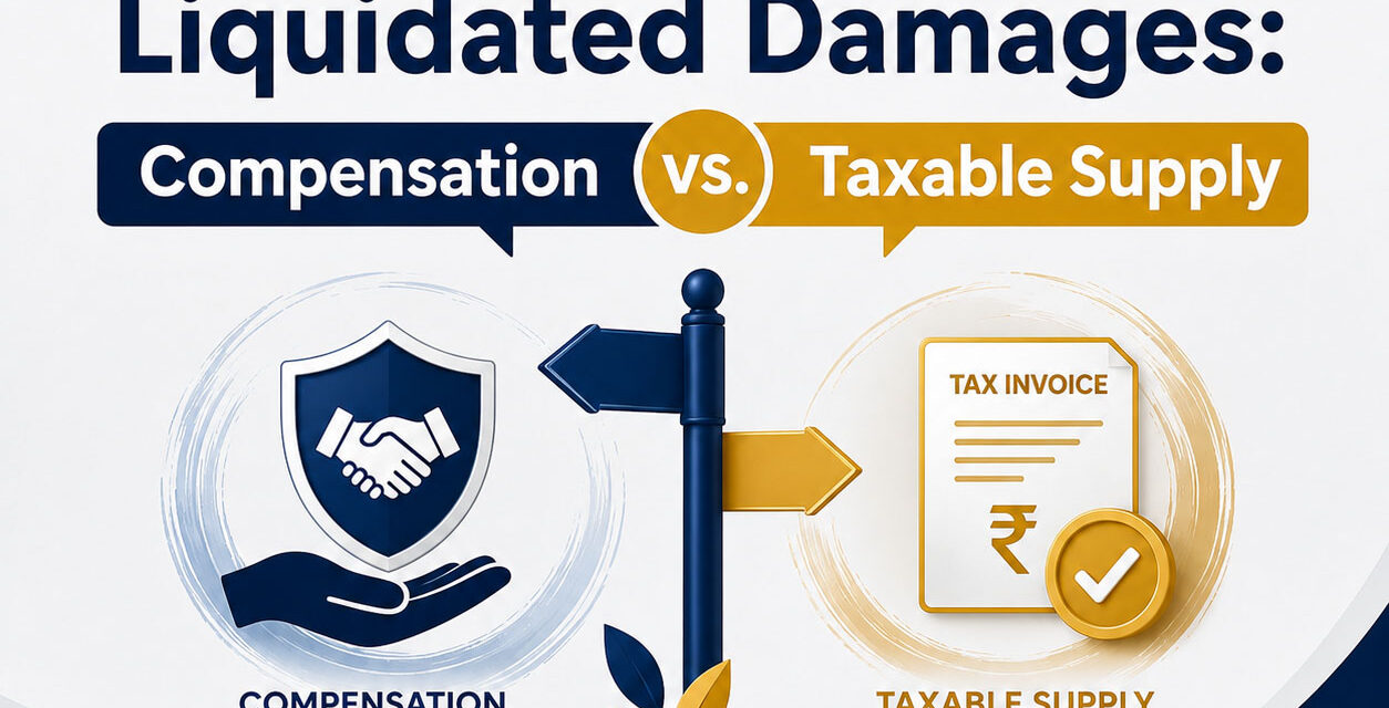 GST on Liquidated Damages: Compensation vs. Taxable Supply